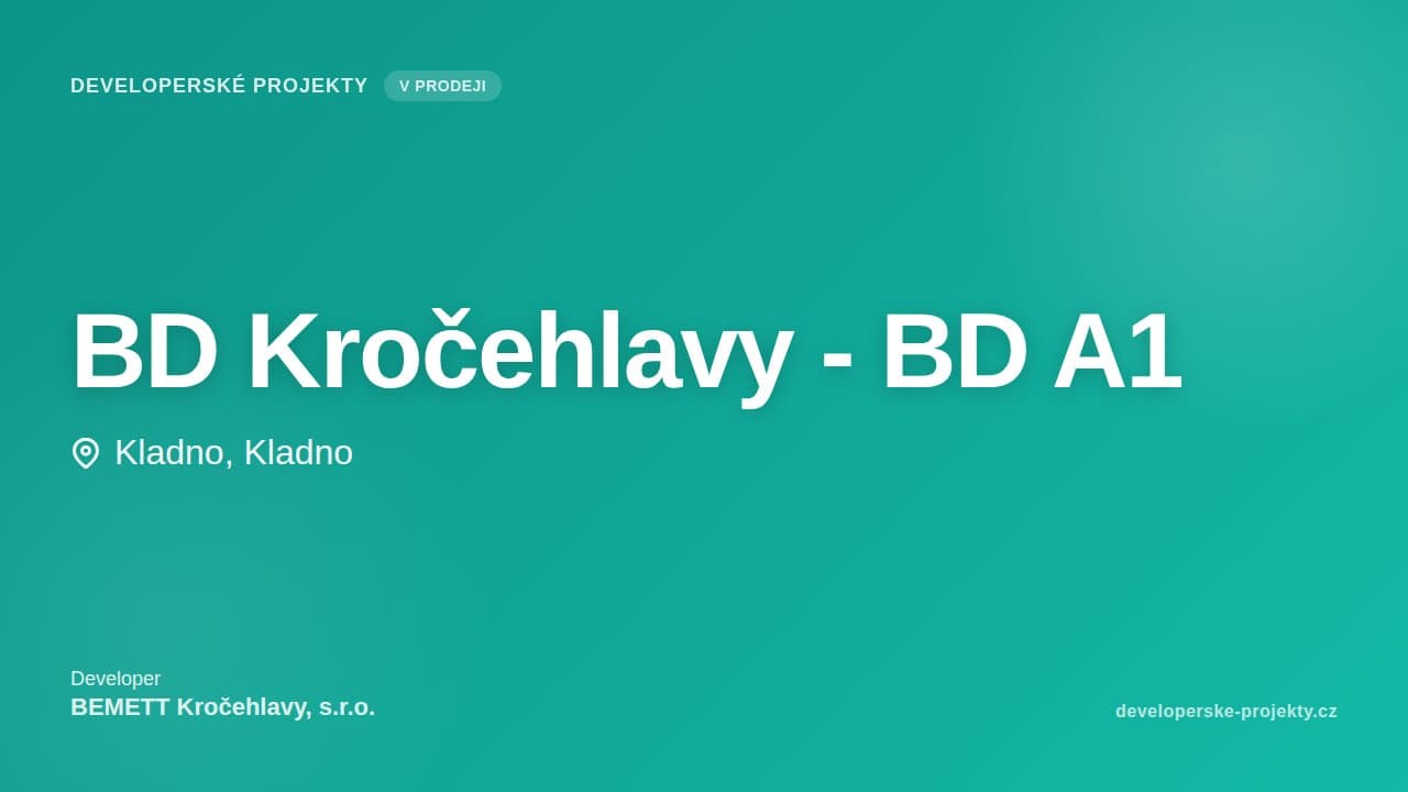 BD Kročehlavy - BD  A1