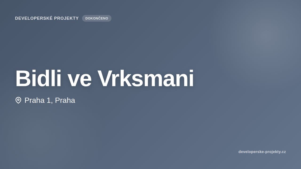 Bidli ve Vrksmani — vizualizace