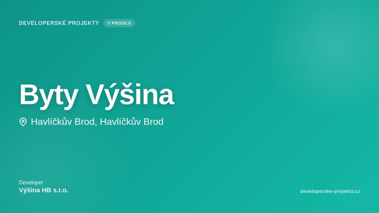Byty Výšina