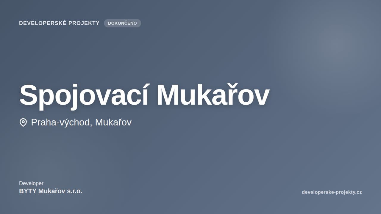Spojovací Mukařov