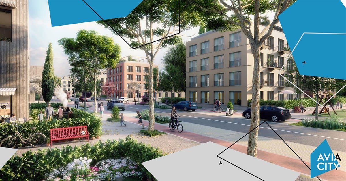 Avia City — vizualizace
