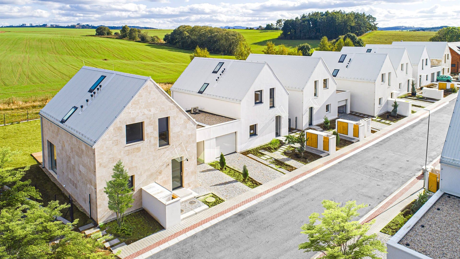 Green Village — vizualizace