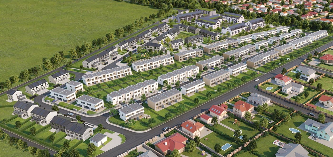 Nová Květnice — vizualizace