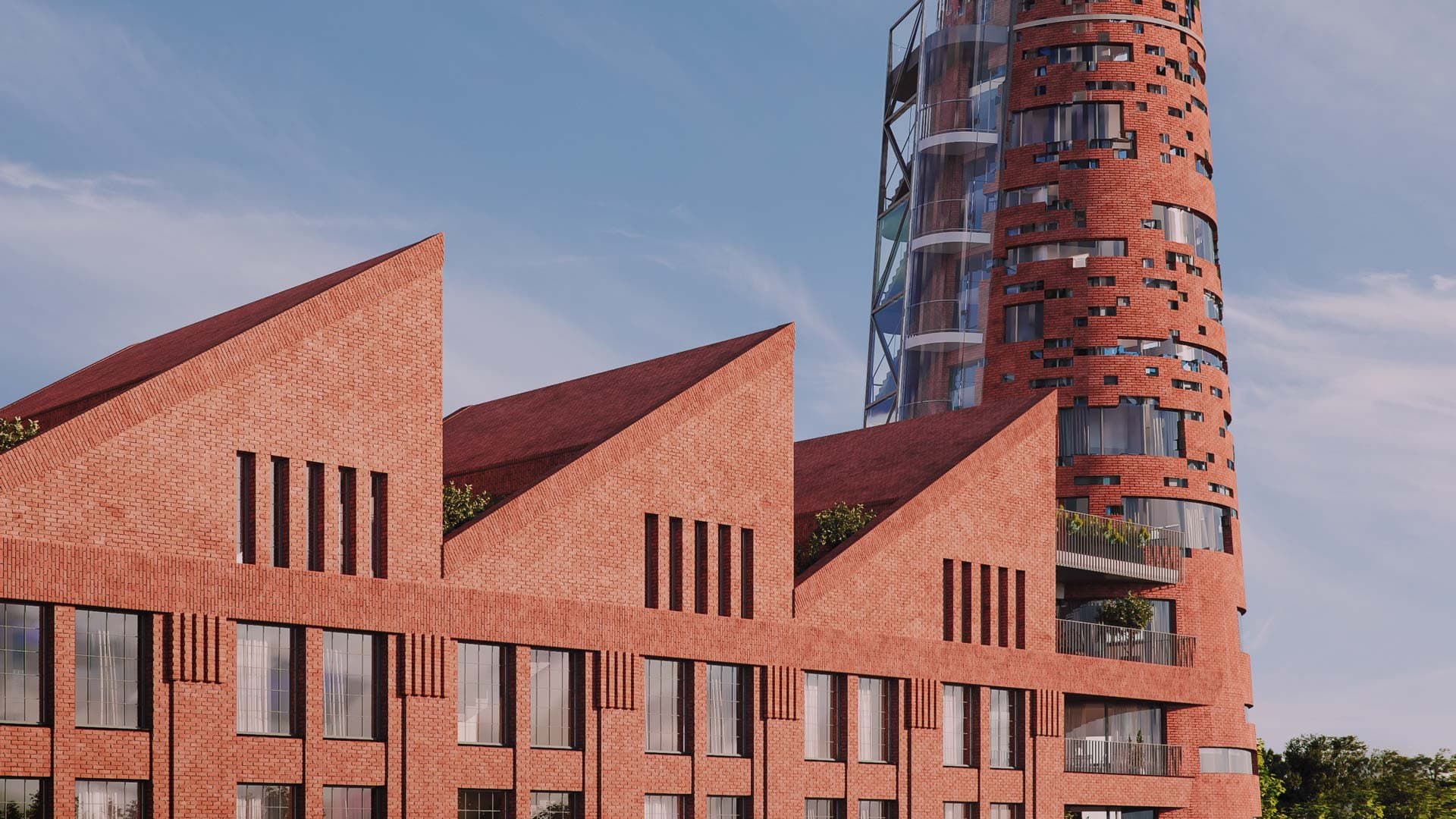Top Tower — vizualizace