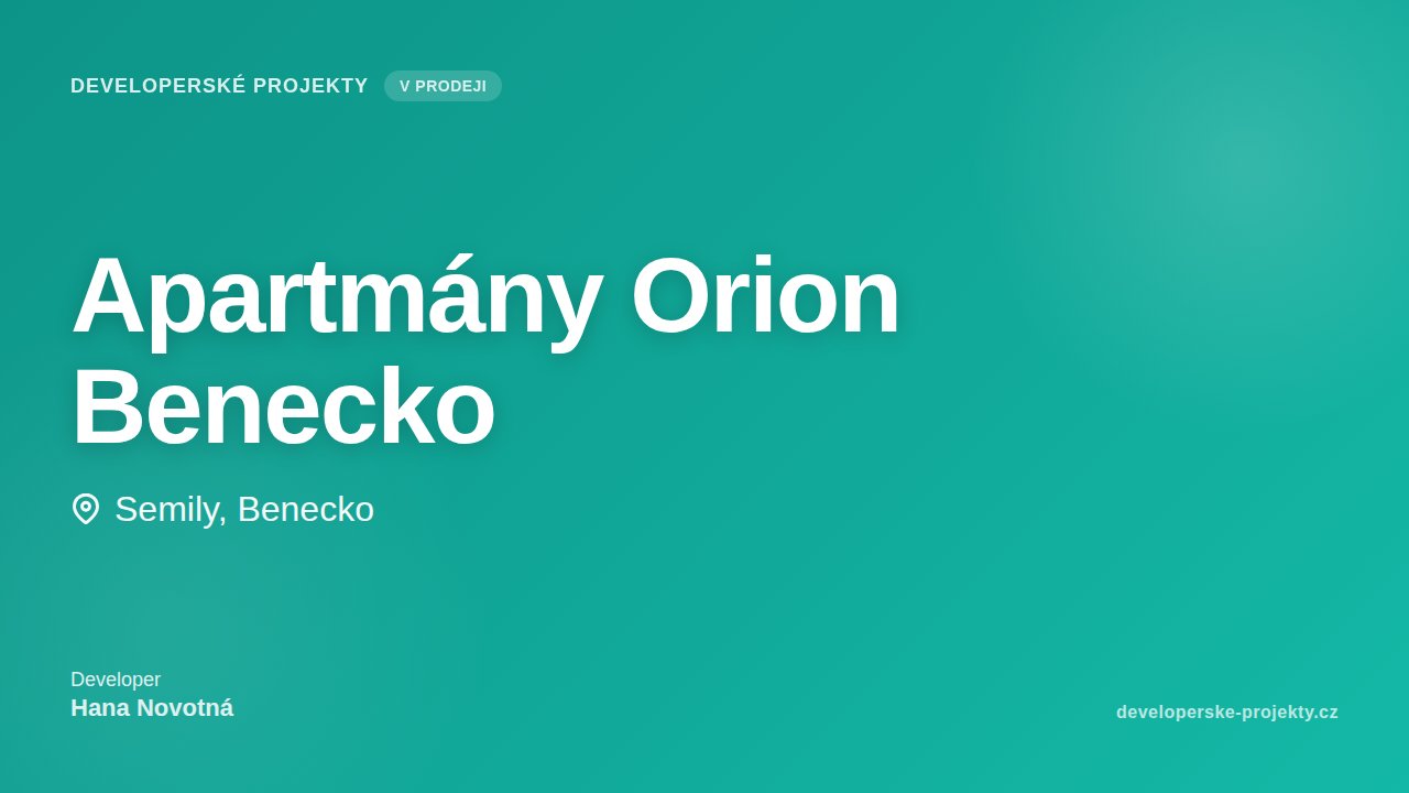 Apartmány Orion Benecko