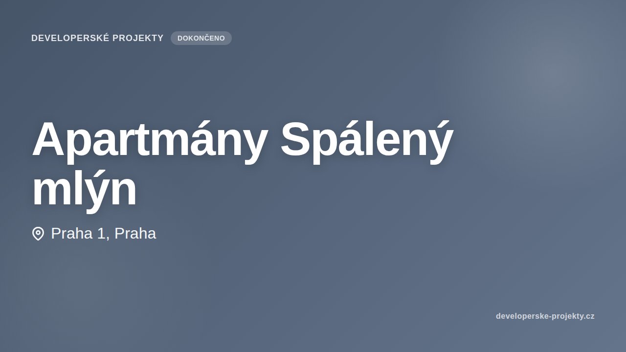 Apartmány Spálený mlýn