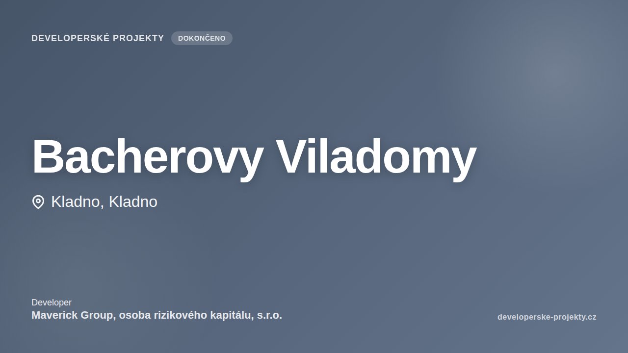 Bacherovy Viladomy