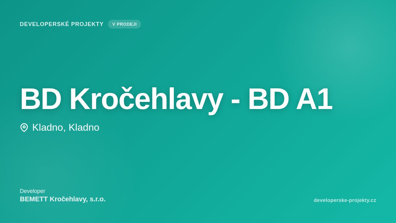 BD Kročehlavy - BD A1
