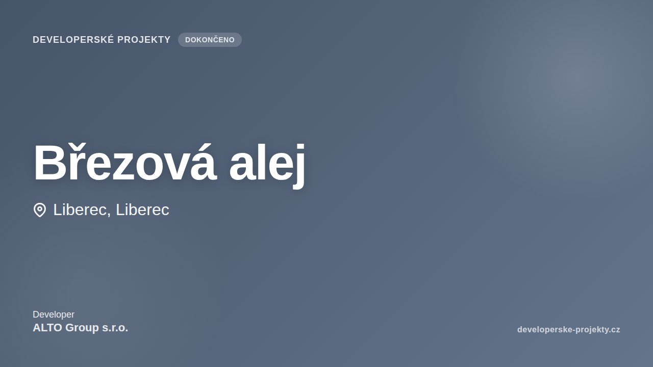 Březová alej