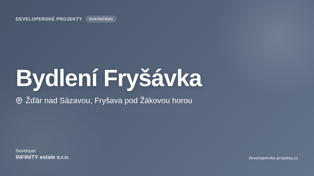 Bydlení Fryšávka
