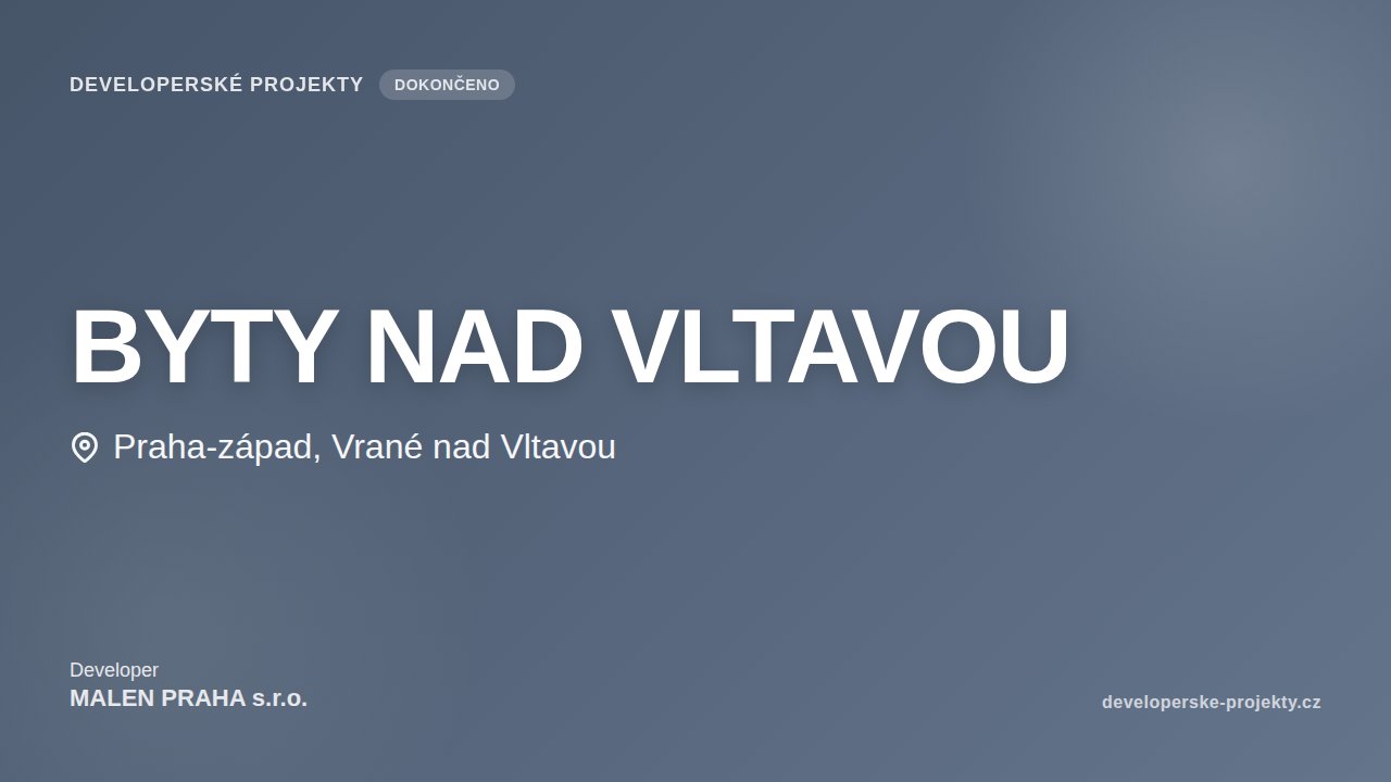 BYTY NAD VLTAVOU