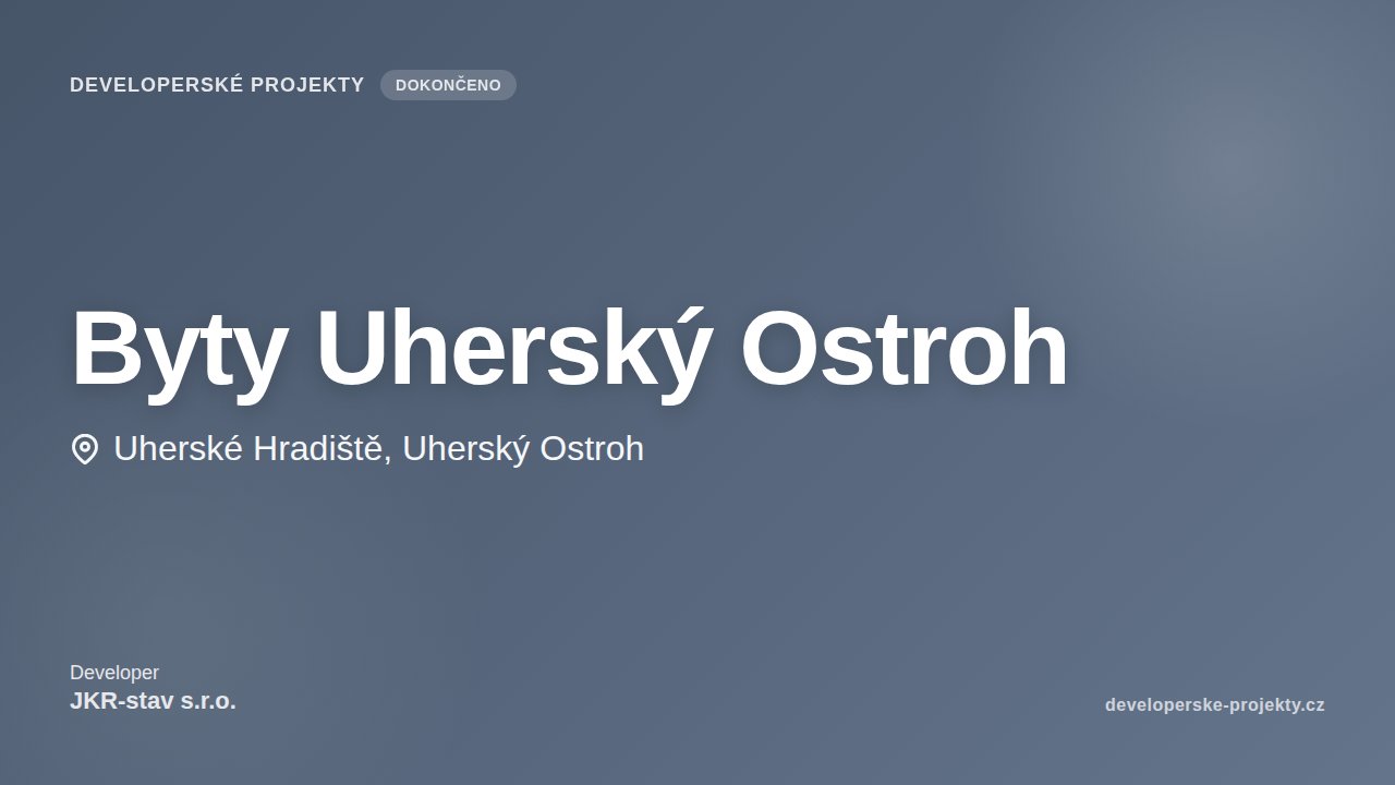 Byty Uherský Ostroh