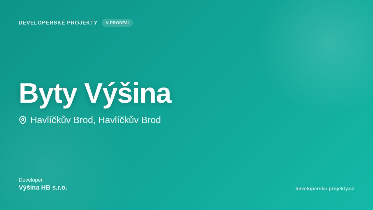 Byty Výšina