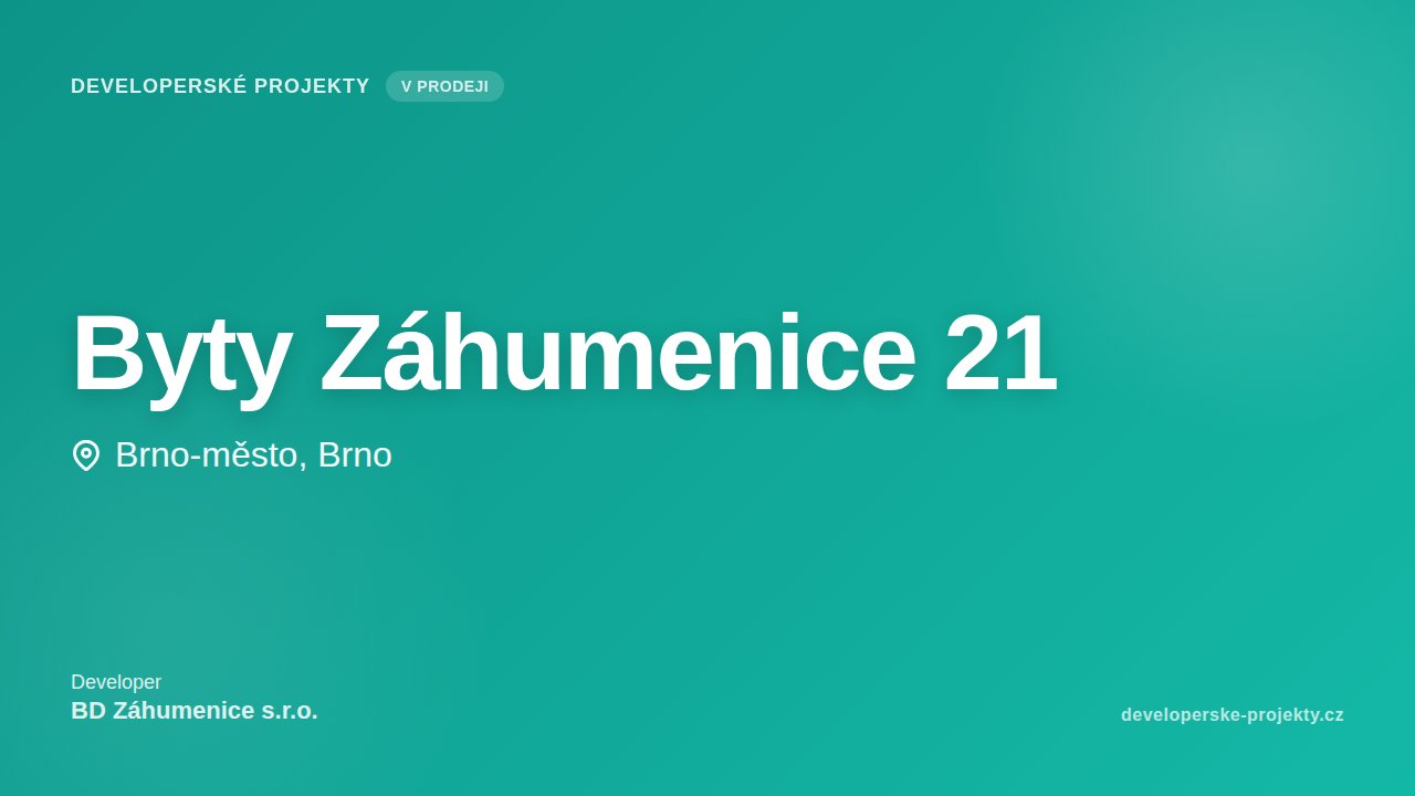Byty Záhumenice 21