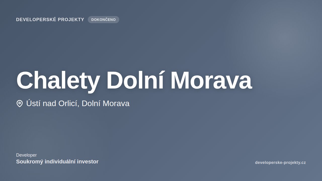 Chalety Dolní Morava