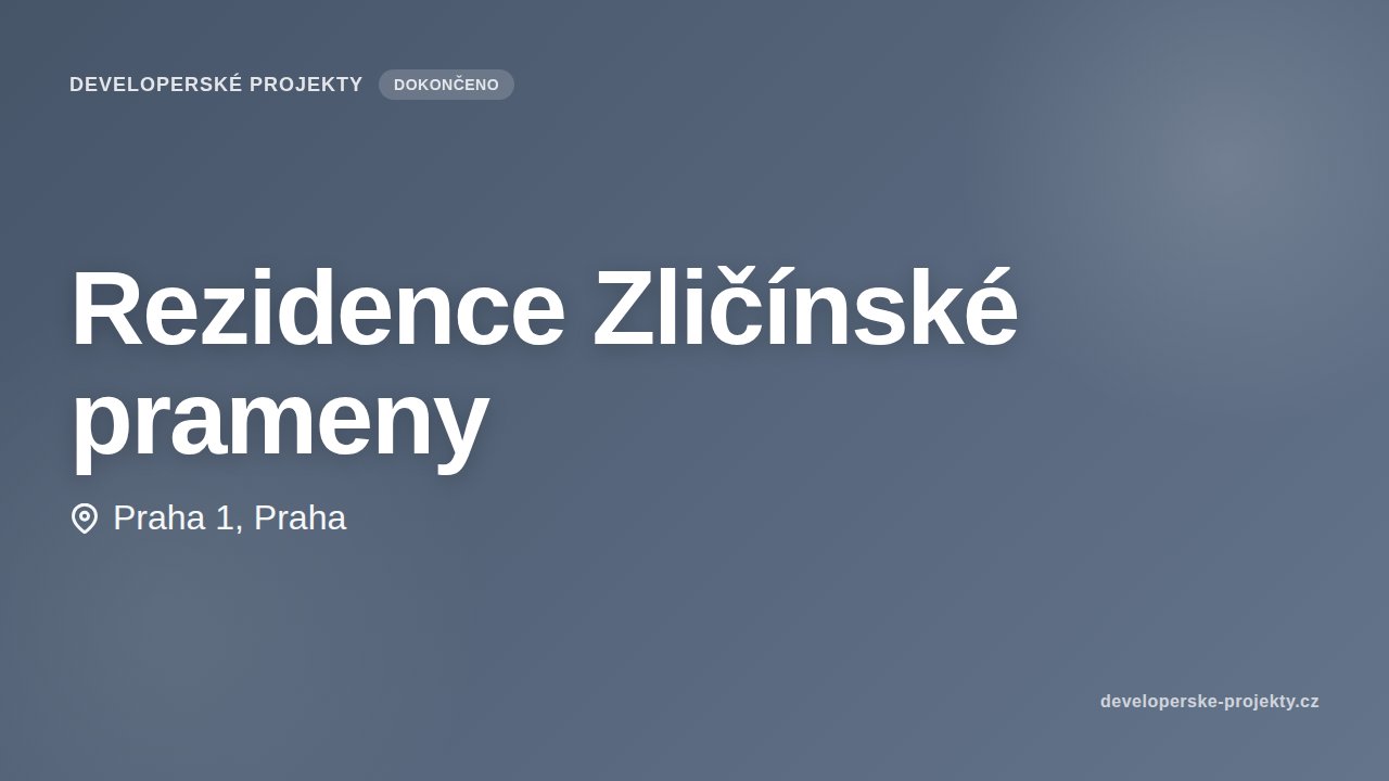 Rezidence Zličínské prameny
