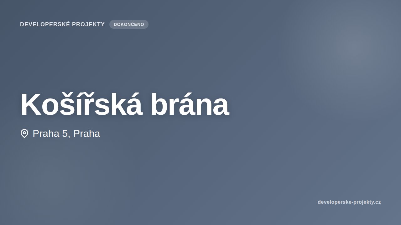 Košířská brána