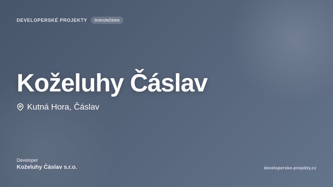 Koželuhy Čáslav