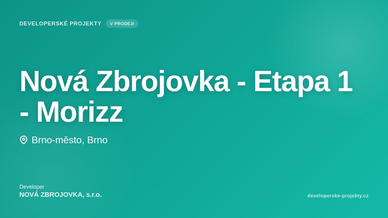 Nová Zbrojovka - Etapa 1 - Morizz