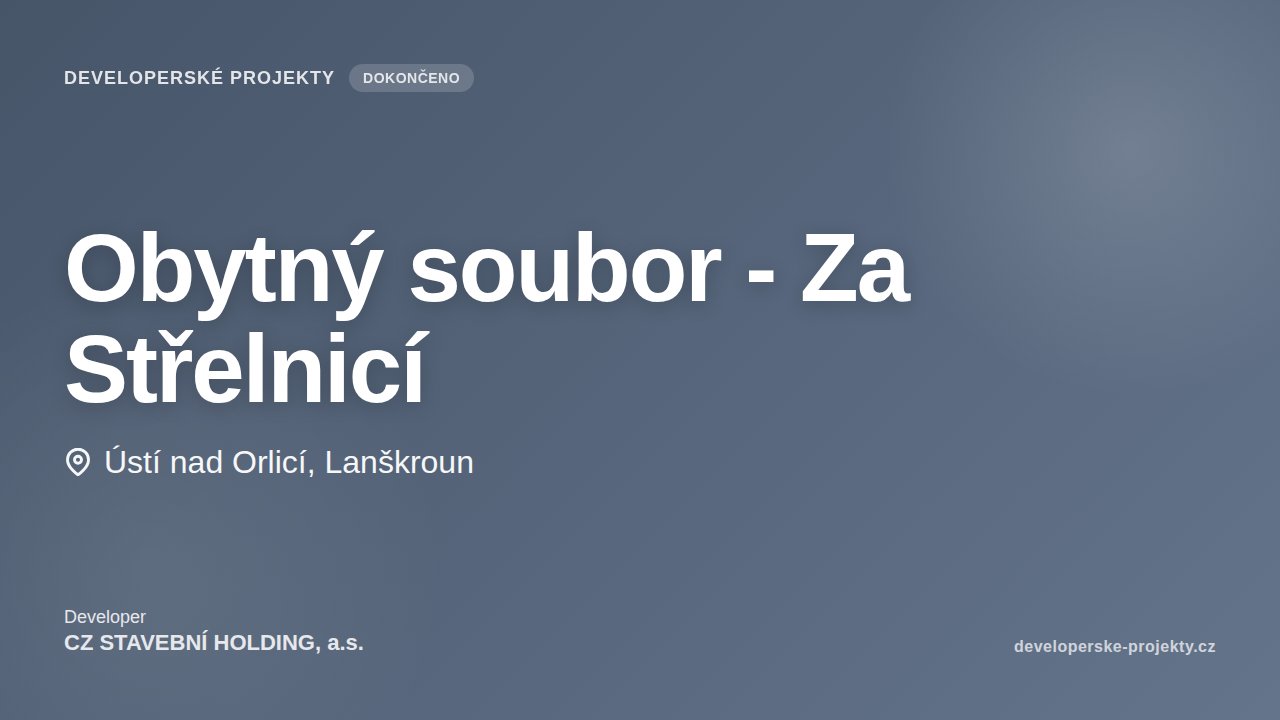 Obytný soubor - Za Střelnicí