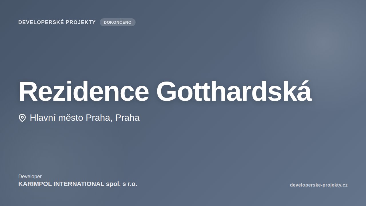 Rezidence Gotthardská