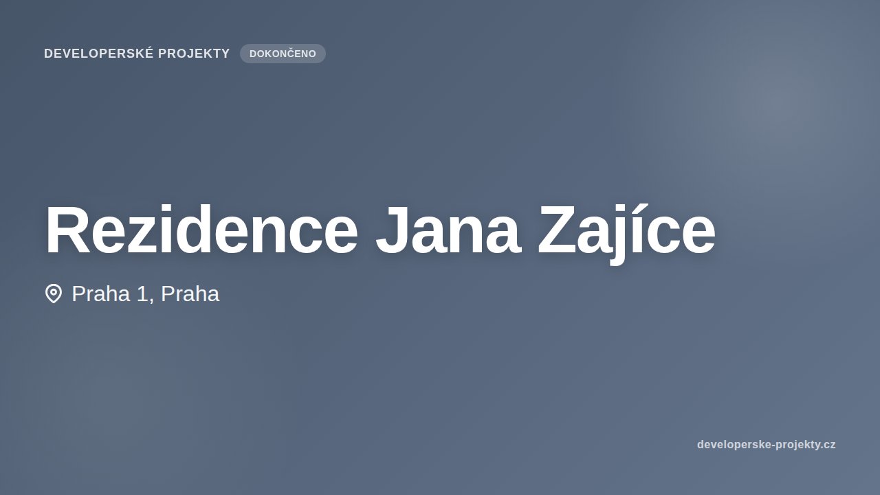 Rezidence Jana Zajíce