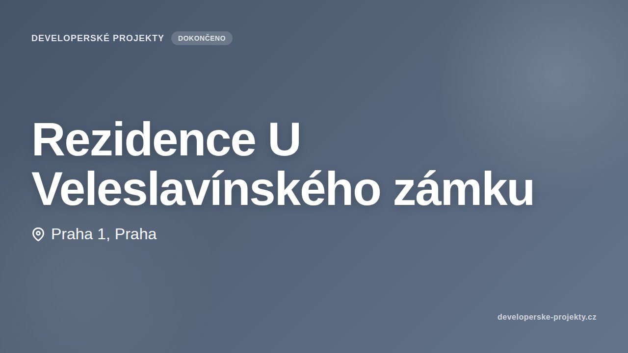 Rezidence U Veleslavínského zámku