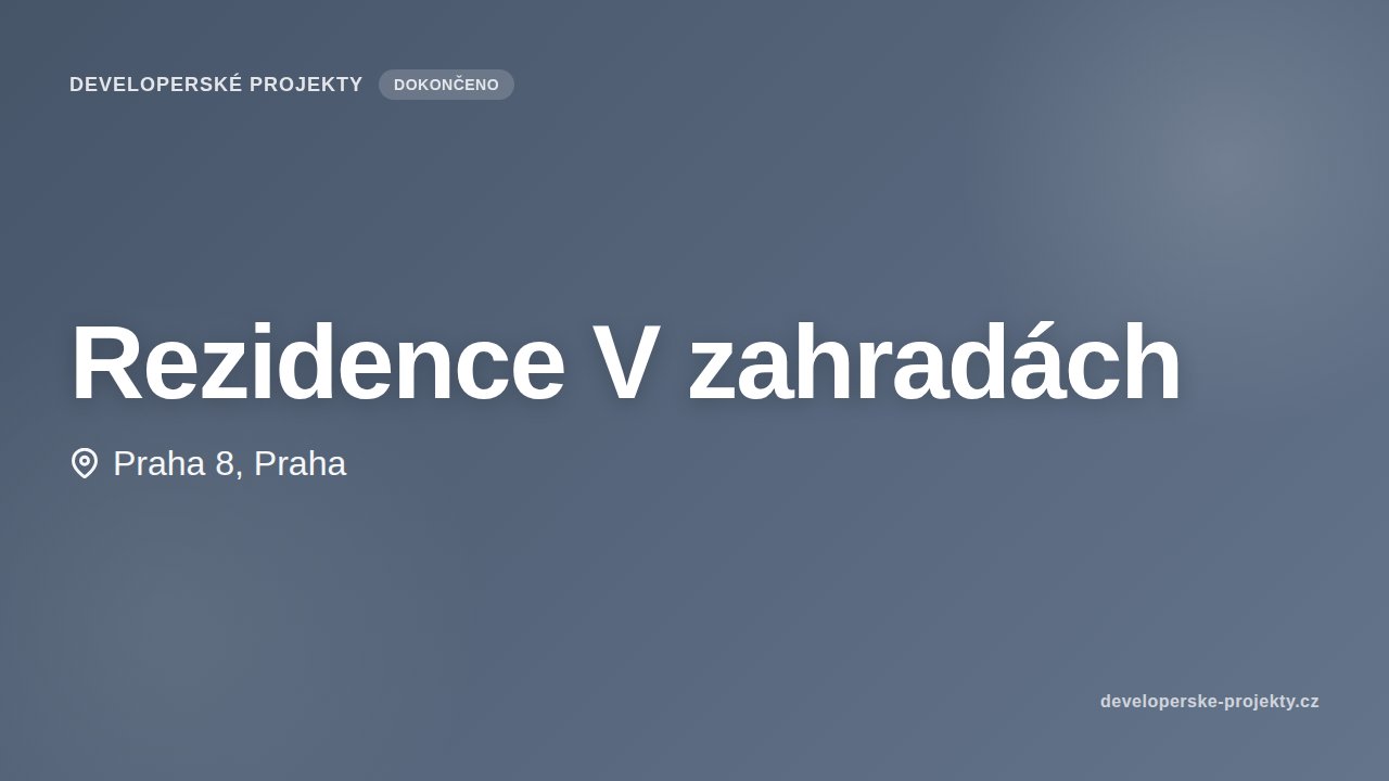 Rezidence V zahradách