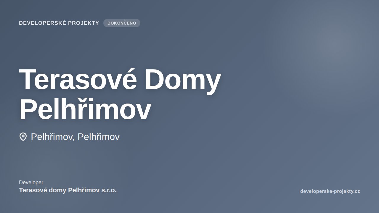 Terasové Domy Pelhřimov