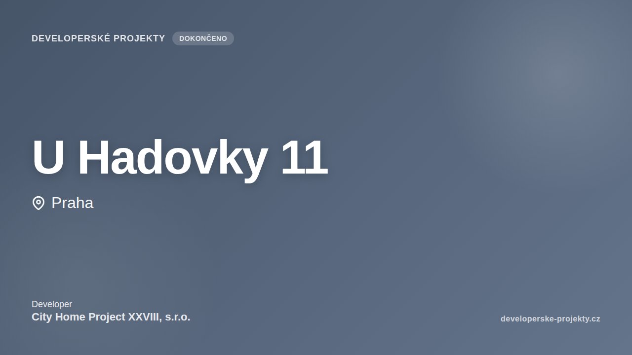 U Hadovky 11