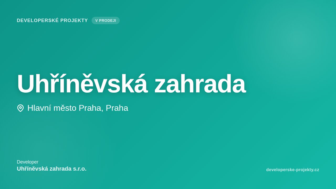 Uhříněvská zahrada