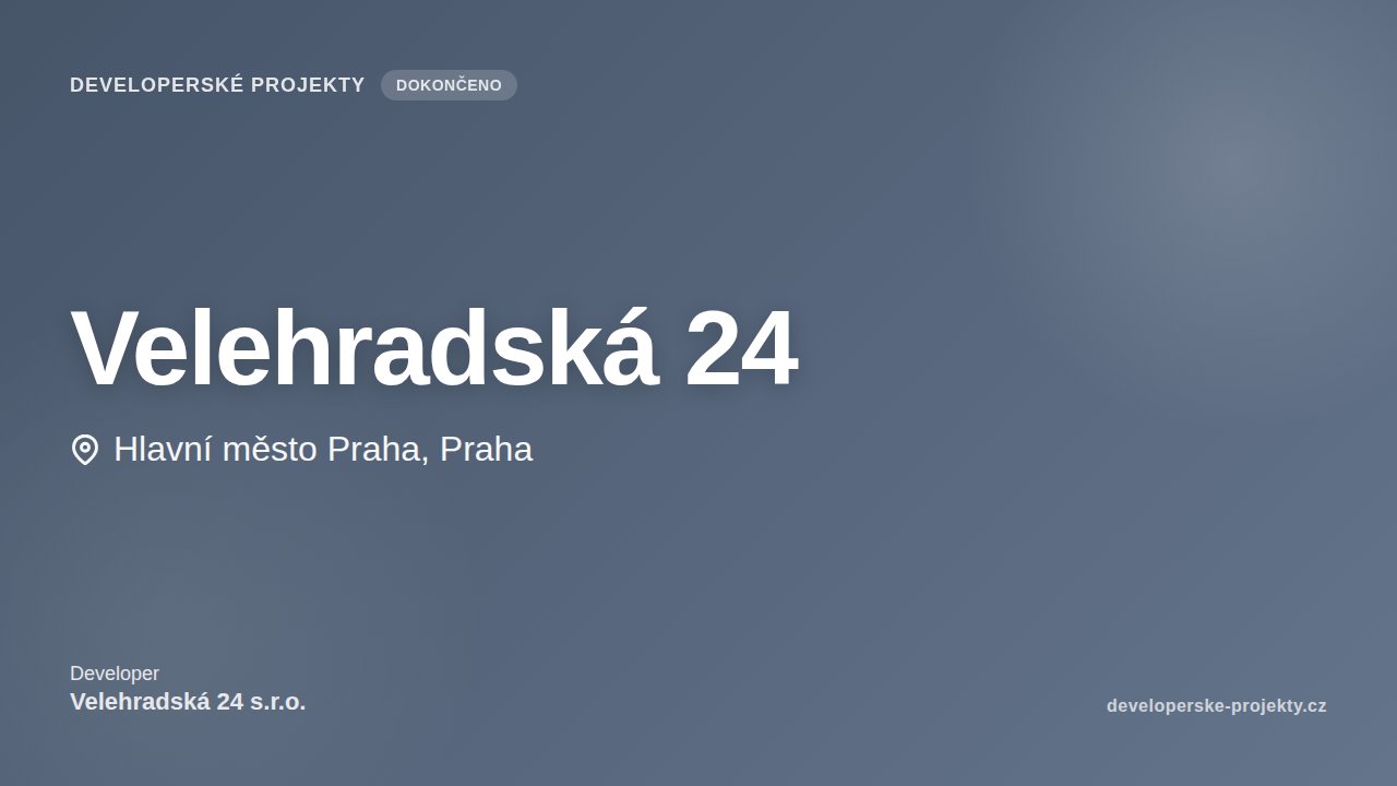 Velehradská 24