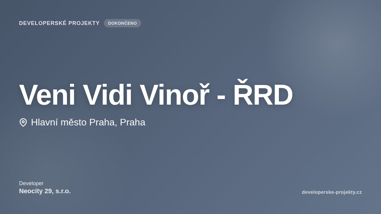 Veni Vidi Vinoř - ŘRD