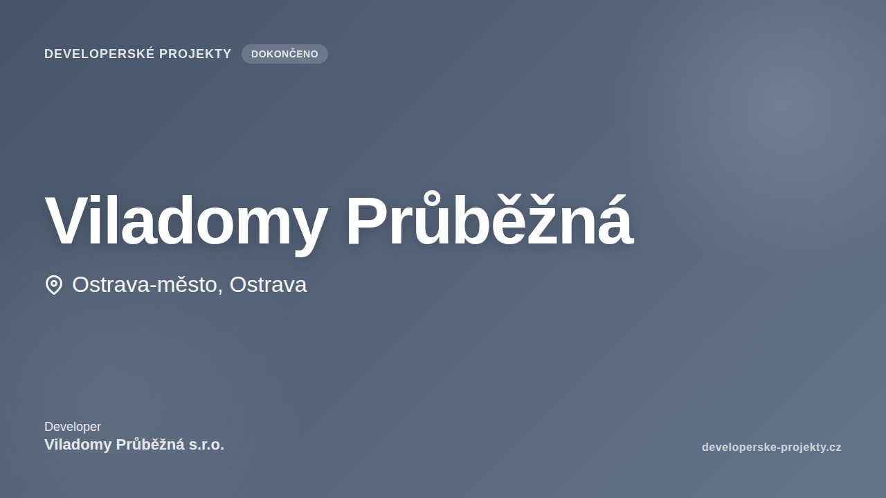 Viladomy Průběžná