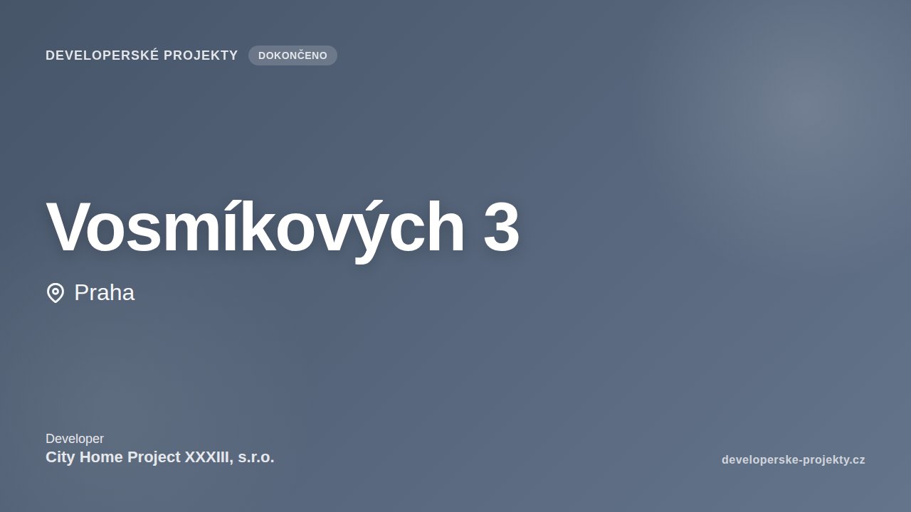 Vosmíkových 3