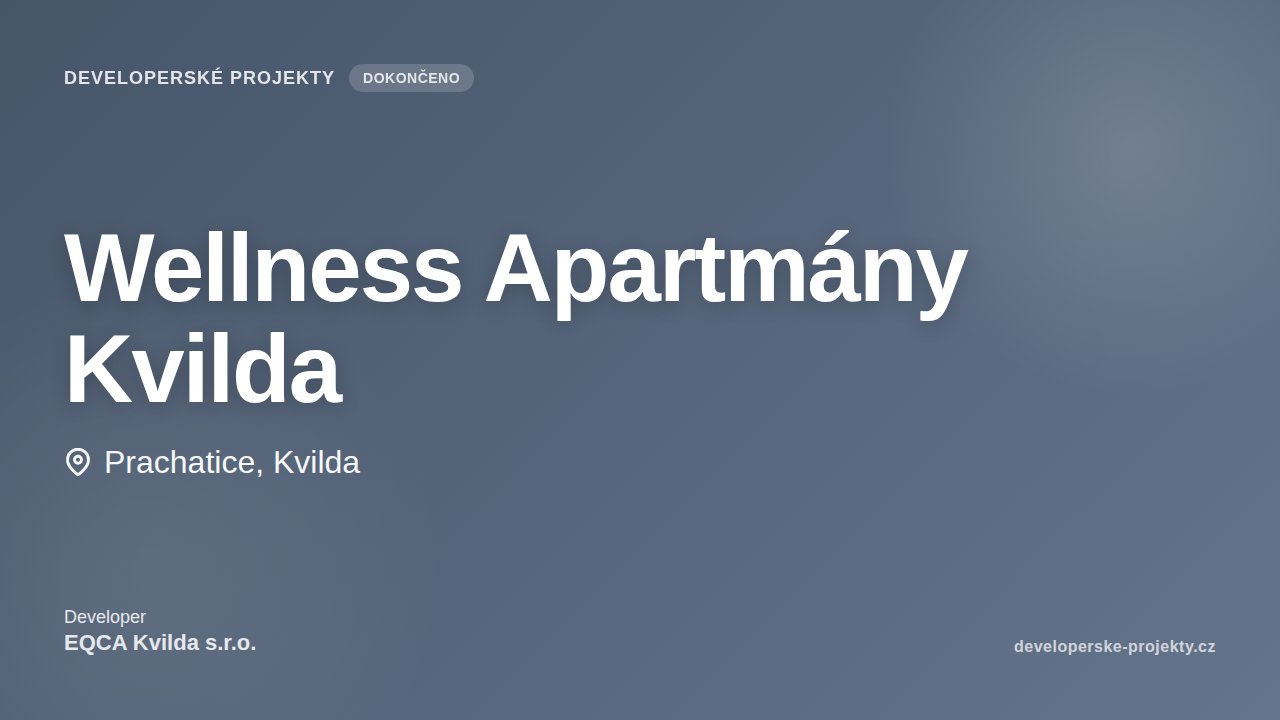 Wellness Apartmány Kvilda